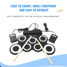 Load image into Gallery viewer, PORTABLE ELECTRONIC DRUM
